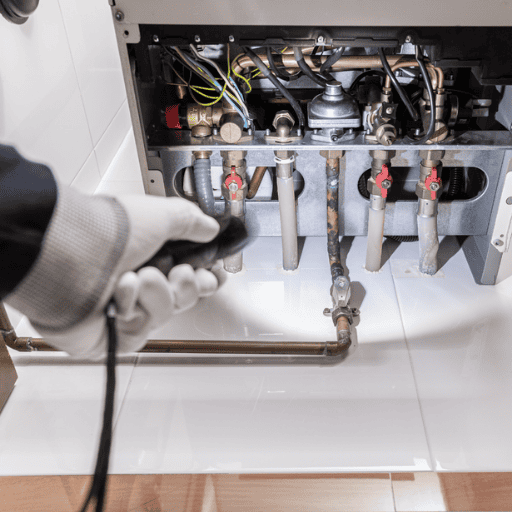 power flush, boiler service